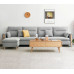 Modern Cloth Sofa Seating for 3 in a Small Living Room Modern Cloth Sofa Seating for 3 in a Small Living Room