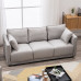 Scandinavian Upholstered Sofa for Small Living Spaces Scandinavian Upholstered Sofa for Small Living Spaces