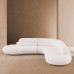 Nordic Minimalistic Arc Cotton Fabric Creative Sofa Designer Luxury Salon Shop Reception Alien Relaxed Sofa Nordic Minimalistic Arc Cotton Fabric Creative Sofa Designer Luxury Salon Shop Reception Alien Relaxed Sofa