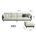 Modern Minimalist Fabric Sofa Small Apartment Scandinavian Luxury Rental Modern Minimalist Fabric Sofa Small Apartment Scandinavian Luxury Rental