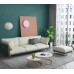 Modern Minimalist Fabric Sofa Small Apartment Scandinavian Luxury Rental Modern Minimalist Fabric Sofa Small Apartment Scandinavian Luxury Rental