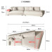 Upholstery Sofa Luxurious Highend Living Room Large Layout Designer Sofa Upholstery Sofa Luxurious Highend Living Room Large Layout Designer Sofa