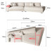 Upholstery Sofa Luxurious Highend Living Room Large Layout Designer Sofa Upholstery Sofa Luxurious Highend Living Room Large Layout Designer Sofa