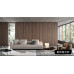 Italian Minimalist Fabric Sofa Designer Mansion Flat LShaped Corner Sofa Set