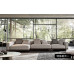 Italian Minimalist Fabric Sofa Designer Mansion Flat LShaped Corner Sofa Set