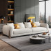 Modern Minimalist Leather Sofa for Small Living Room Modern Minimalist Leather Sofa for Small Living Room