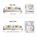 Modern Minimalist Leather Sofa for Small Living Room Modern Minimalist Leather Sofa for Small Living Room