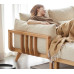 Wood Sofa Living Room Modern Chinese Simple Fabric Corner Sofa Wood Sofa Living Room Modern Chinese Simple Fabric Corner Sofa