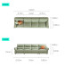 Technology Fabric Modern Minimalist Sofa Electric Straight Row Furniture
