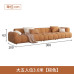 Technology Fabric Cream Minimalist Japanese Daytime Styled Small Living Room Three Person Straight Set Technology Fabric Cream Minimalist Japanese Daytime Styled Small Living Room Three Person Straight Set