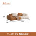 Technology Fabric Cream Minimalist Japanese Daytime Styled Small Living Room Three Person Straight Set Technology Fabric Cream Minimalist Japanese Daytime Styled Small Living Room Three Person Straight Set