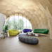 Modern Minimalist Creative Fabric Bubble Sofa Living Room Curved Design Direct Sales Modern Minimalist Creative Fabric Bubble Sofa Living Room Curved Design Direct Sales