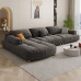 French Cream Upholstery Sofa Design for Contemporary Minimalist Corner Living Room French Cream Upholstery Sofa Design for Contemporary Minimalist Corner Living Room