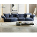 Floral Pattern Arc Sofa New Year Modern Minimal Technology Fabric Floral Pattern Arc Sofa New Year Modern Minimal Technology Fabric