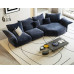 Floral Pattern Arc Sofa New Year Modern Minimal Technology Fabric Floral Pattern Arc Sofa New Year Modern Minimal Technology Fabric