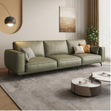 Scandinavian Technology Faux Leather 3 Seater Sofa Modern Minimalist Living Room Scandinavian Technology Faux Leather 3 Seater Sofa Modern Minimalist Living Room