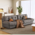 Luxury Lightweight Fabric Sofa for Two or Three People in Living Room Luxury Lightweight Fabric Sofa for Two or Three People in Living Room