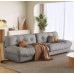 Luxury Lightweight Fabric Sofa for Two or Three People in Living Room Luxury Lightweight Fabric Sofa for Two or Three People in Living Room