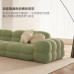 Nordic Cream Double Apartment Living Room Cat Scratch Sofa Set Nordic Cream Double Apartment Living Room Cat Scratch Sofa Set
