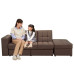 Functional Modern Folding Fabric Sofa Bed With Storage Functional Modern Folding Fabric Sofa Bed With Storage