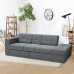 Functional Modern Folding Fabric Sofa Bed With Storage Functional Modern Folding Fabric Sofa Bed With Storage