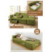 Functional Modern Folding Fabric Sofa Bed With Storage Functional Modern Folding Fabric Sofa Bed With Storage