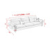 Latex Living Room Sofa Combination Removable And Washable
