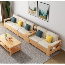 Winter Summer Solid Wood Storage Box Sofa Nordic Small Living Room Tea Cabinet Sofa Combination Winter Summer Solid Wood Storage Box Sofa Nordic Small Living Room Tea Cabinet Sofa Combination