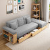 Small Japanese Style Wooden Cloth Storage Sofa Bed Luxury Nordic Minimalist Modern Small Japanese Style Wooden Cloth Storage Sofa Bed Luxury Nordic Minimalist Modern