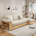 Small Japanese Style Wooden Cloth Storage Sofa Bed Luxury Nordic Minimalist Modern Small Japanese Style Wooden Cloth Storage Sofa Bed Luxury Nordic Minimalist Modern