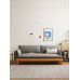 Upholstered Sofa for Small Spaces Nordic Style Three Two Seaters for Shops Upholstered Sofa for Small Spaces Nordic Style Three Two Seaters for Shops