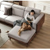 Solid Wood Black Walnut Chinese Style Large Sectional Sofa Solid Wood Black Walnut Chinese Style Large Sectional Sofa