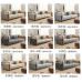 Contemporary ThreeSeater FabricCottonLinen Upholstered Sofa for Small Living Rooms Contemporary ThreeSeater FabricCottonLinen Upholstered Sofa for Small Living Rooms