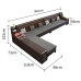 Modern Chinese Style Living Room Furniture All Solid Wood Sofa 2in1 Winter Summer Storage Modern Chinese Style Living Room Furniture All Solid Wood Sofa 2in1 Winter Summer Storage