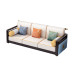 Modern Chinese Solid Wood Couch Set Modern Chinese Solid Wood Couch Set