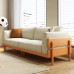 Japanese Wood Cherry Living Room Sofa Nordic Simple Small Removable Washable Japanese Wood Cherry Living Room Sofa Nordic Simple Small Removable Washable