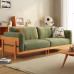 Japanese Wood Cherry Living Room Sofa Nordic Simple Small Removable Washable Japanese Wood Cherry Living Room Sofa Nordic Simple Small Removable Washable