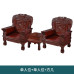 Solid Wood Sofa Tea Table Chinese Living Room Office Countryside Vintage Carved Wooden Furniture Solid Wood Sofa Tea Table Chinese Living Room Office Countryside Vintage Carved Wooden Furniture