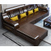 Winter Summer TwoinOne Small Space Corner Sofa Set with Zijin Sandalwood Winter Summer TwoinOne Small Space Corner Sofa Set with Zijin Sandalwood
