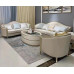 American Solid Wood Light Luxury Sofa Simple Fabric Modern 123 Italian Living Room Combination Small Apartment Complete Solid Wood Furniture American Solid Wood Light Luxury Sofa Simple Fabric Modern 123 Italian Living Room Combination Small Apartment Complete Solid Wood Furniture