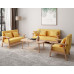 Small Style Living Room Sofa Composition Fabric Office Sofa Price for 4pcs Set