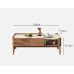 Modern White Wax Wood Sofa for Small Living Room Modern White Wax Wood Sofa for Small Living Room