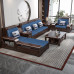 New Chinese Purple Sandalwood Solid Wood Sofa Set New Chinese Purple Sandalwood Solid Wood Sofa Set