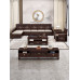 Modern Chinese Living Room TwoSeason Purple Gold Sandalwood Sectional Sofa Set Modern Chinese Living Room TwoSeason Purple Gold Sandalwood Sectional Sofa Set