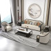Modern Chinese Style Living Room Furniture Villa Zen Luxury Light White Waxwood