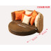 Multi-Functional Round Rattan Sofa Bed Foldable Multi-Functional Round Rattan Sofa Bed Foldable