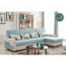 Sofa Bed Reversible with Chaise Pull Out Sleeper Storage Space Sofa Bed Reversible with Chaise Pull Out Sleeper Storage Space