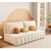 Multifunctional Foldable Push Pull Sofa Bed Without Armrest