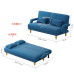 TwoinOne Folding Sofa Bed for Small Spaces TwoinOne Folding Sofa Bed for Small Spaces
