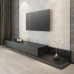 Scandinavian TV Console Table Set Scandinavian TV Console Table Set